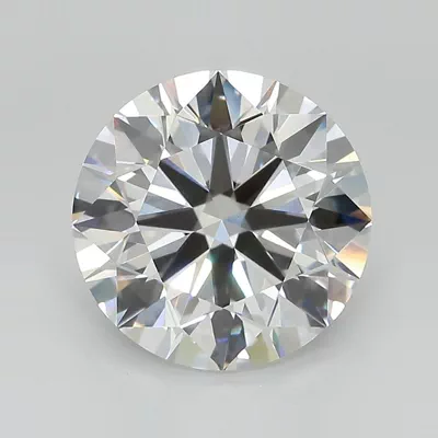 4.84ct F VVS2 Rare Carat Ideal Cut Round Lab Grown Diamond