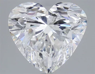 5.52ct E VS1 Rare Carat Ideal Cut Heart Lab Grown Diamond