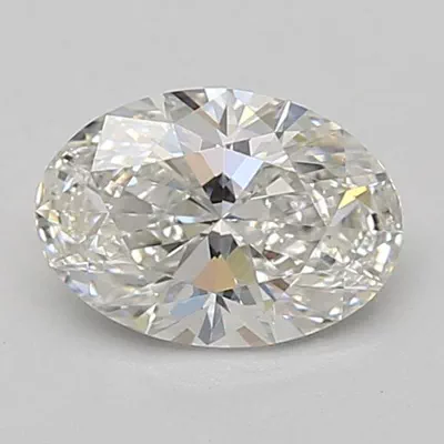 1.07ct F VVS2 Rare Carat Ideal Cut Oval Lab Grown Diamond