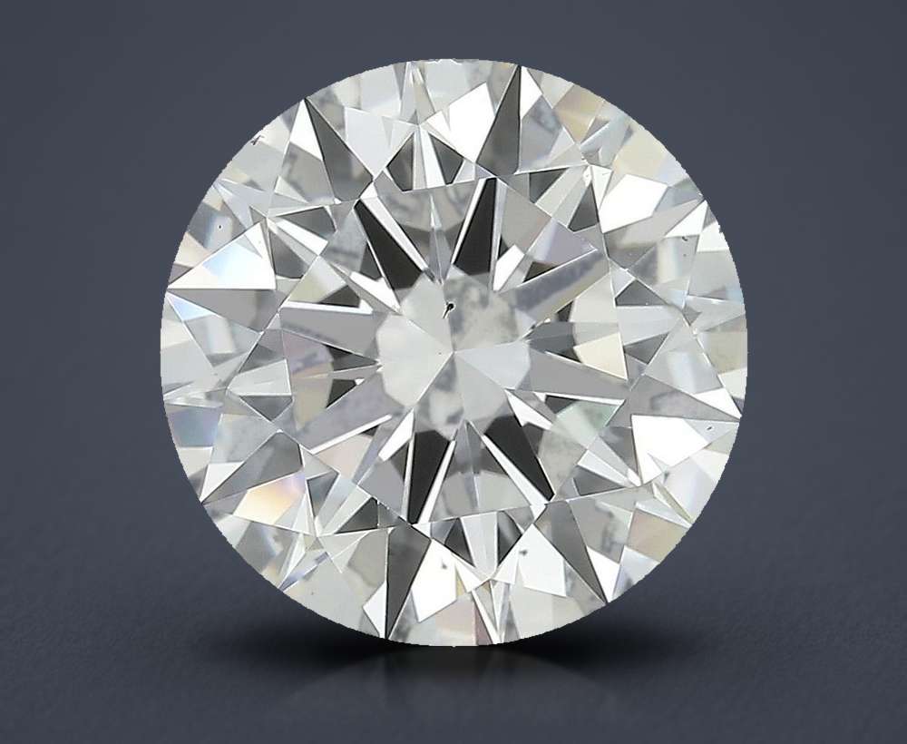 5.67ct G VS2 Rare Carat Ideal Cut Round Diamond