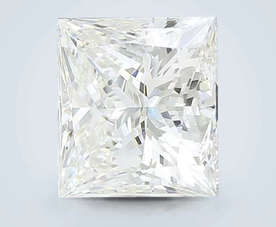5.22ct H VS1 Rare Carat Ideal Cut Princess Lab Grown Diamond