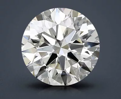 5.01ct I VVS2 Rare Carat Ideal Cut Round Diamond