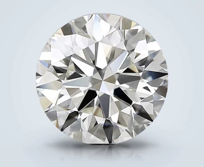 5.01ct I VVS2 Rare Carat Ideal Cut Round Diamond