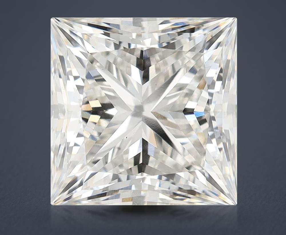 6.50ct G VS1 Rare Carat Ideal Cut Princess Lab Grown Diamond