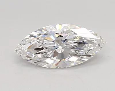 0.69ct D VVS1 Rare Carat Ideal Cut Marquise Lab Grown Diamond