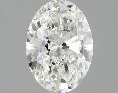 1.70ct G VS2 Rare Carat Ideal Cut Oval Lab Grown Diamond