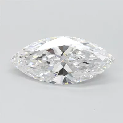 1.00ct D IF Rare Carat Ideal Cut Marquise Lab Grown Diamond