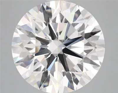 7.03ct D VVS2 Rare Carat Ideal Cut Round Lab Grown Diamond