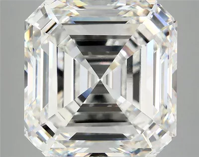 10.87ct E VVS2 Excellent Cut Asscher Lab Grown Diamond