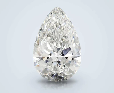 11.61ct F VVS2 Rare Carat Ideal Cut Pear Lab Grown Diamond