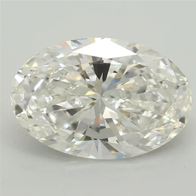 3.01ct F VS1 Very Good Cut Oval Lab Grown Diamond