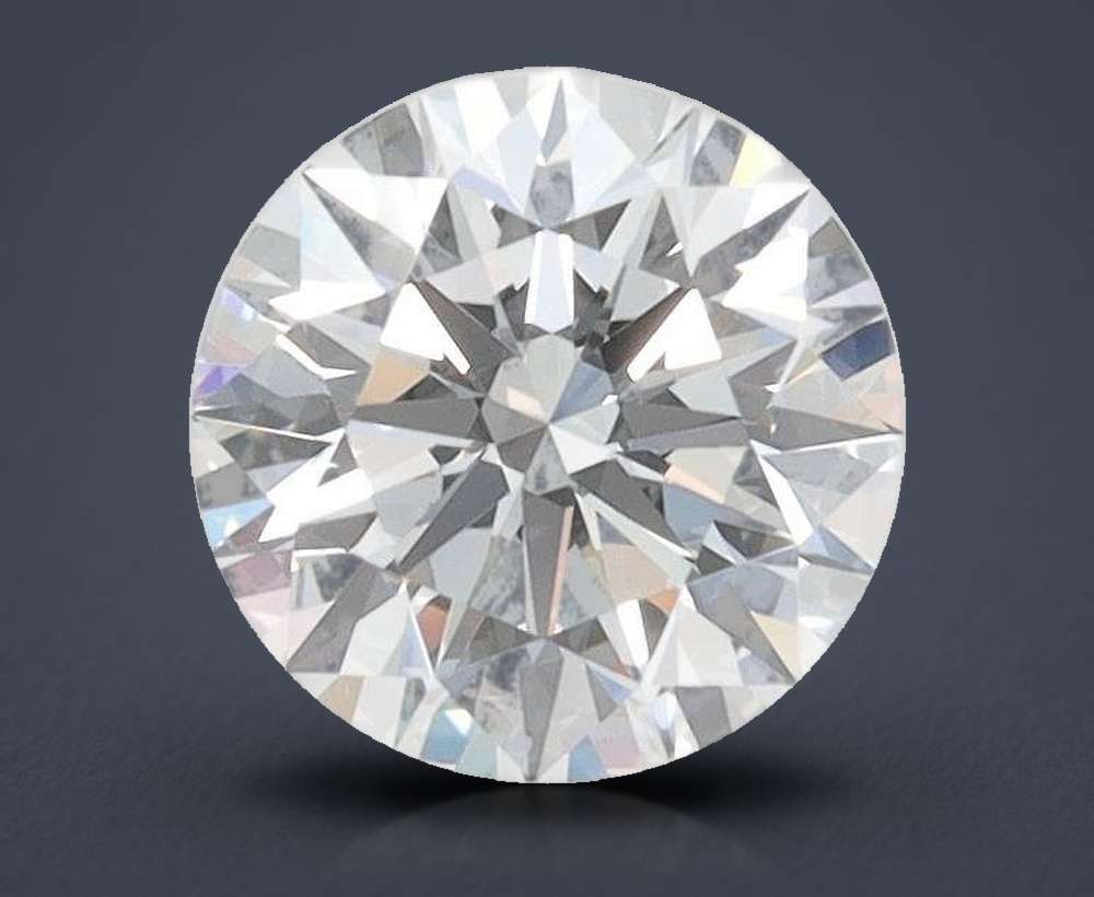 1.23ct D VVS1 Rare Carat Ideal Cut Round Lab Grown Diamond