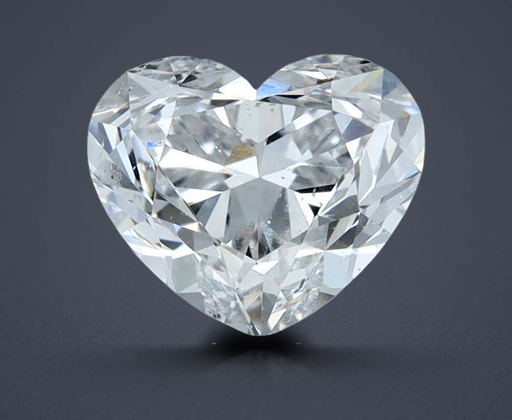 1.60ct D SI2 Very Good Cut Heart Diamond