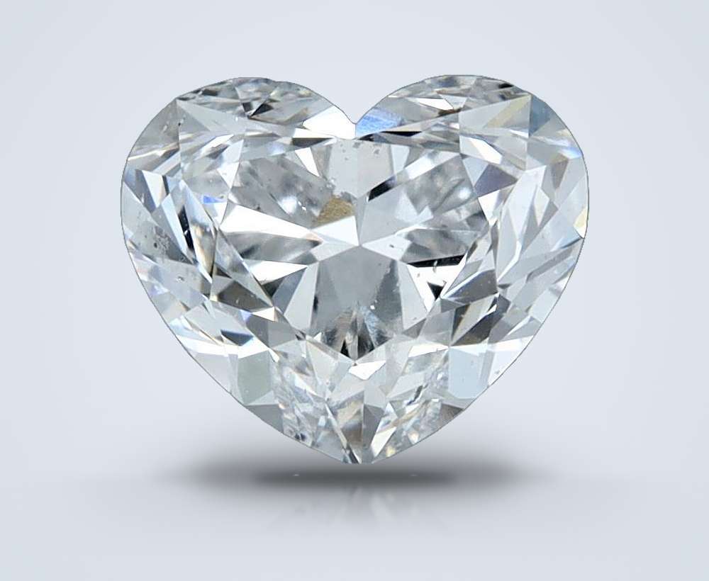 1.60ct D SI2 Very Good Cut Heart Diamond
