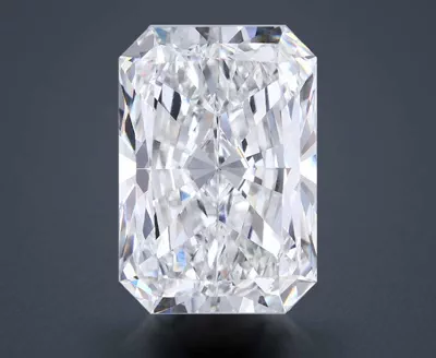 15.03ct G VVS2 Rare Carat Ideal Cut Radiant Lab Grown Diamond