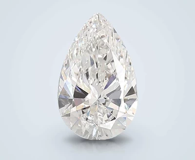 8.04ct E VVS2 Rare Carat Ideal Cut Pear Lab Grown Diamond
