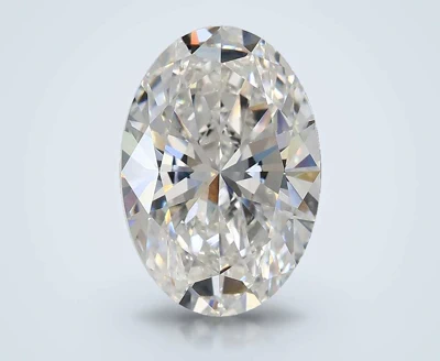 3.01ct E VS1 Rare Carat Ideal Cut Oval Lab Grown Diamond