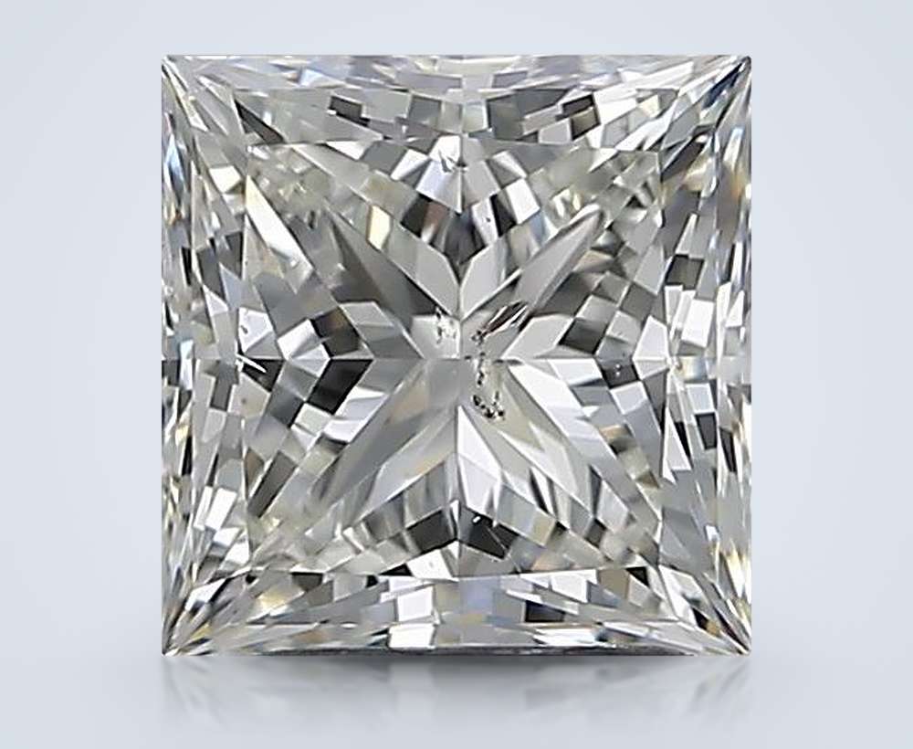 2.50ct J SI2 Rare Carat Ideal Cut Princess Diamond