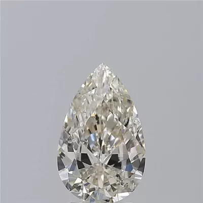 2.01ct J SI2 Very Good Cut Pear Diamond