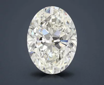 8.01ct I VS1 Rare Carat Ideal Cut Oval Diamond