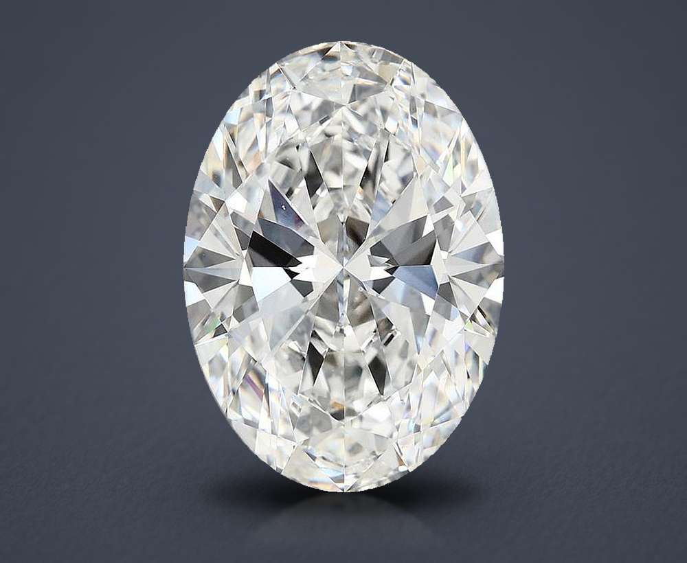 10.07ct E VS1 Rare Carat Ideal Cut Oval Lab Grown Diamond