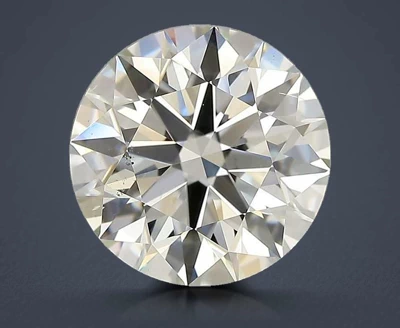 3.51ct K SI1 Rare Carat Ideal Cut Round Diamond