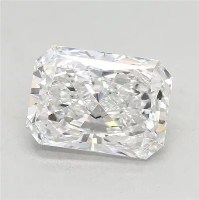 2.00ct D VVS2 Rare Carat Ideal Cut Radiant Lab Grown Diamond