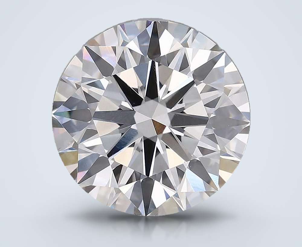 2.56ct H VVS2 Rare Carat Ideal Cut Round Lab Grown Diamond