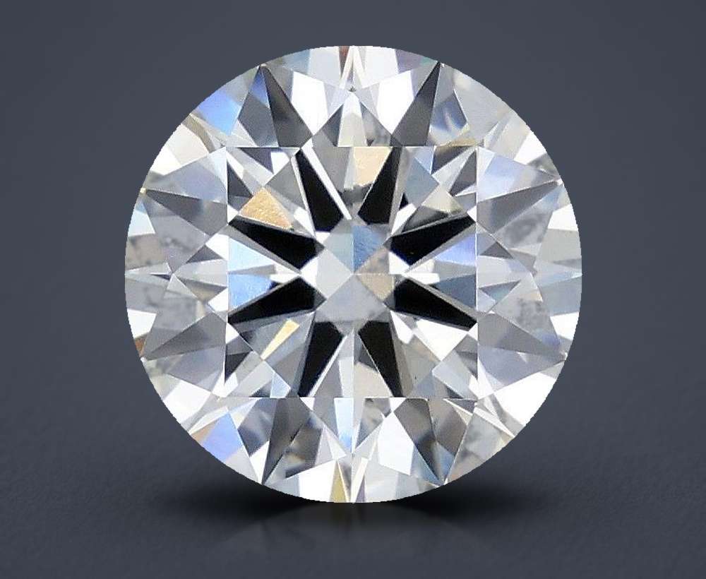 3.03ct H VS1 Excellent Cut Round Lab Grown Diamond