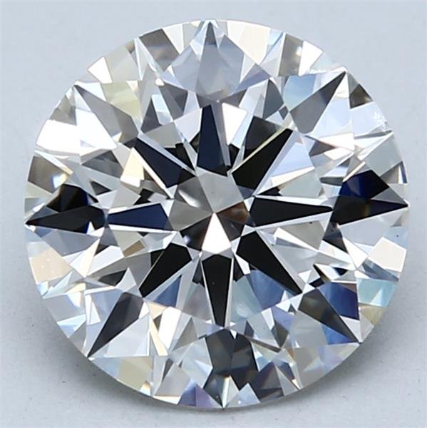 3.03ct E VS1 Rare Carat Ideal Cut Round Lab Grown Diamond