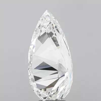 11.54ct F VVS2 Rare Carat Ideal Cut Pear Lab Grown Diamond