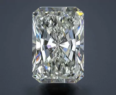 3.07ct J SI1 Rare Carat Ideal Cut Radiant Diamond
