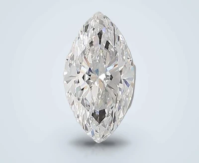 3.09ct E VVS2 Rare Carat Ideal Cut Marquise Lab Grown Diamond
