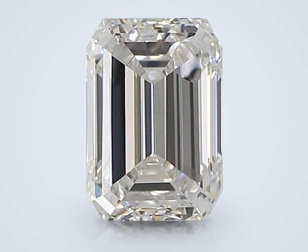 1.53ct E VS2 Rare Carat Ideal Cut Emerald Lab Grown Diamond