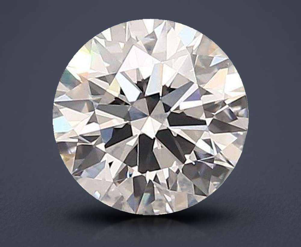 1.85ct D VVS2 Rare Carat Ideal Cut Round Lab Grown Diamond