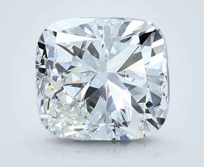 3.01ct J SI1 Very Good Cut Cushion Diamond