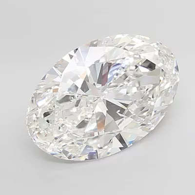 12.03ct F VS1 Very Good Cut Oval Lab Grown Diamond