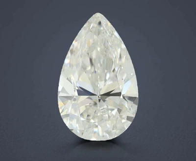 5.52ct F VS1 Rare Carat Ideal Cut Pear Lab Grown Diamond