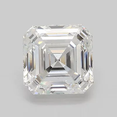 6.08ct E VS1 Rare Carat Ideal Cut Asscher Lab Grown Diamond