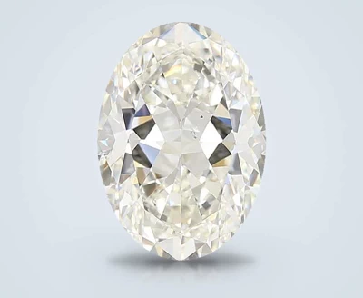 3.70ct J SI1 Rare Carat Ideal Cut Oval Diamond