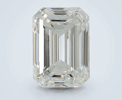2.09ct D VS2 Rare Carat Ideal Cut Emerald Lab Grown Diamond