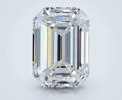 1.41ct H VS2 Rare Carat Ideal Cut Emerald Diamond