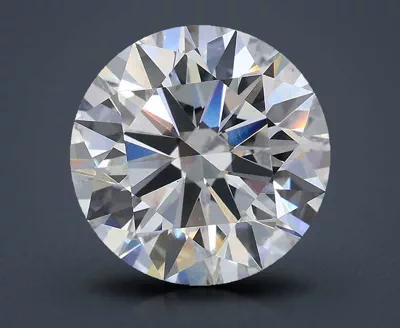 3.30ct E VS1 Rare Carat Ideal Cut Round Lab Grown Diamond