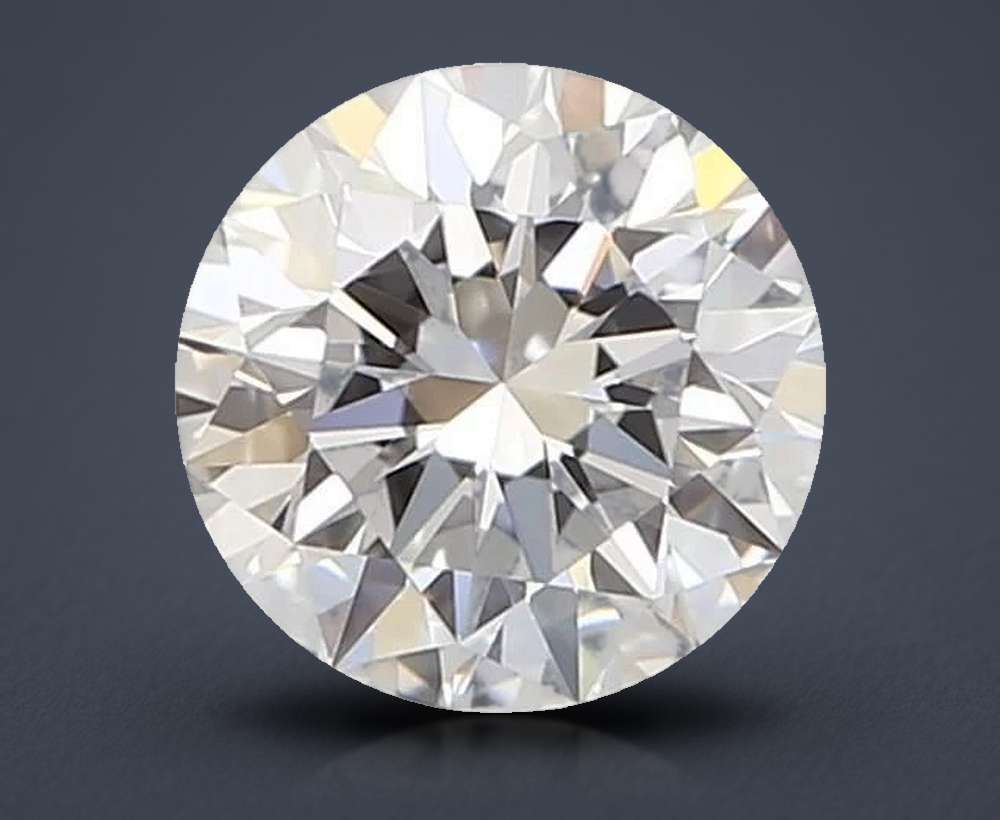 0.43ct D FL Rare Carat Ideal Cut Round Diamond