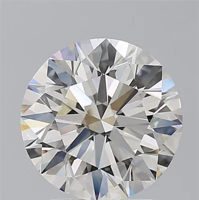 3.22ct J VS2 Rare Carat Ideal Cut Round Diamond