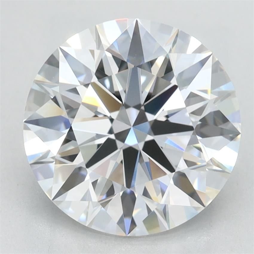 2.58ct D VVS1 Rare Carat Ideal Cut Round Lab Grown Diamond