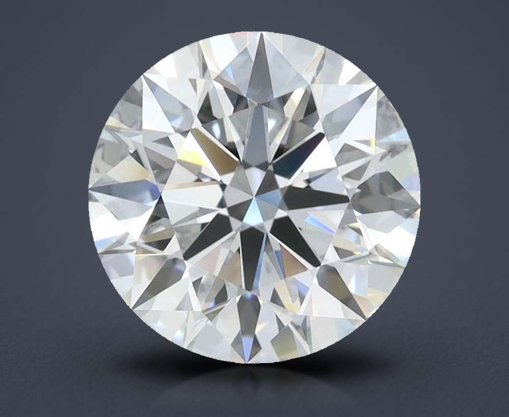 2.58ct D VVS1 Rare Carat Ideal Cut Round Lab Grown Diamond