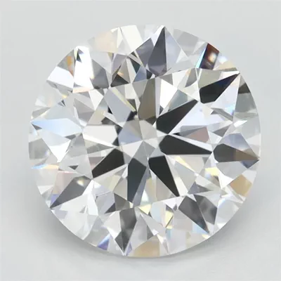 2.57ct D IF Rare Carat Ideal Cut Round Lab Grown Diamond