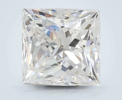 1.02ct D IF Rare Carat Ideal Cut Princess Lab Grown Diamond