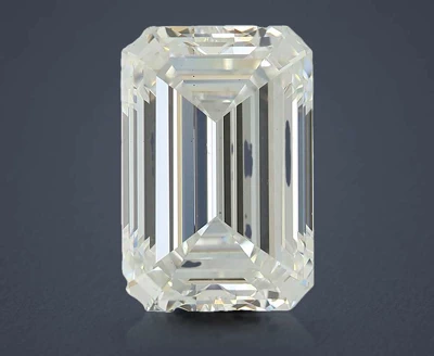 3.32ct E VS2 Rare Carat Ideal Cut Emerald Lab Grown Diamond